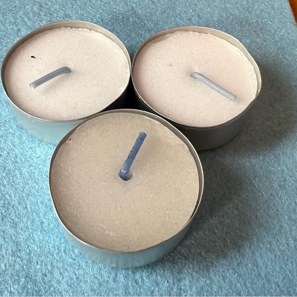 Van Gogh Almond Blossom Floral Candle Holder w inner holder and three tea lights - Picture 9 of 9